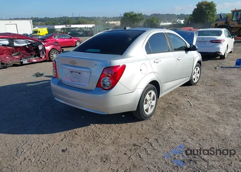 2016 Chevrolet Sonic Ls Auto z USA, uszkodzony, nr VIN 1G1JA5SG0G4185476